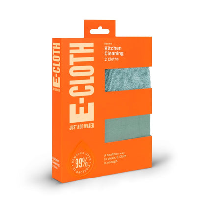E-Cloth Kitchen Pack – 2 Cloth Set for Effortless Cleaning