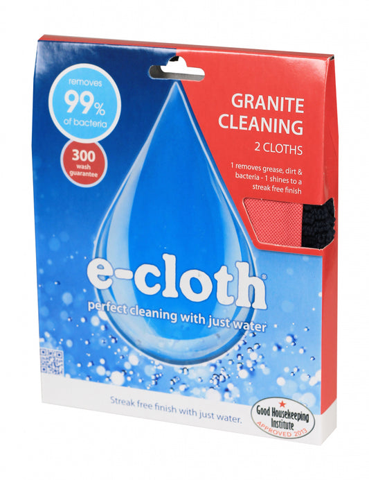 E-Cloth Granite Cleaning Pack Pack 2
