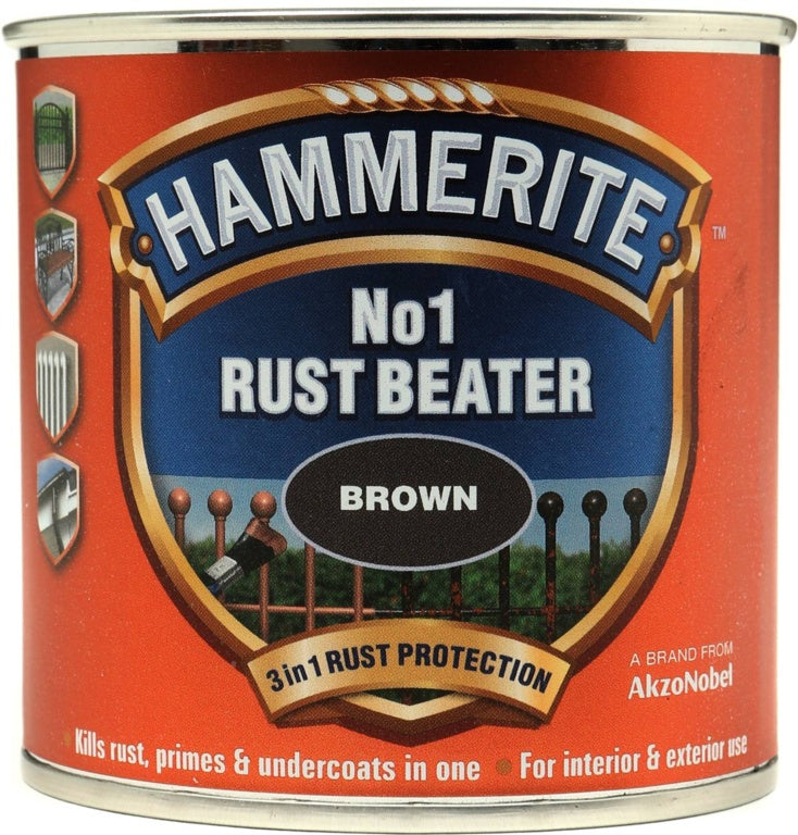 Hammerite No.1 Rustbeater 250ml Marron