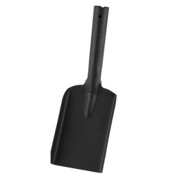 Hearth & Home Black Japanned Metal Coal Shovel