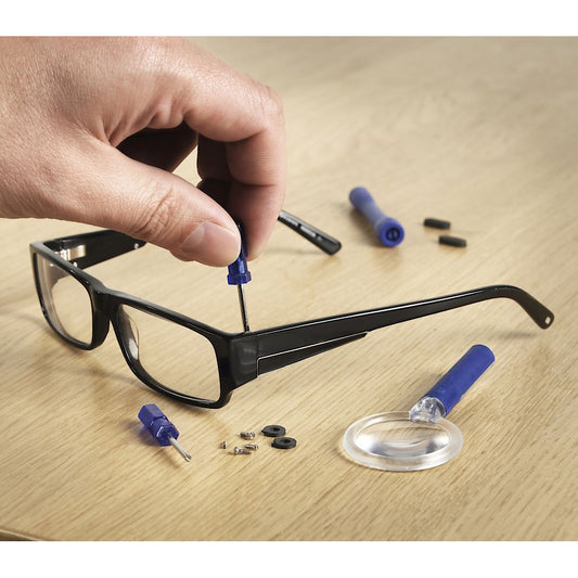 Kit de reparación de gafas SupaTool 13 piezas 