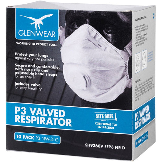 Glenwear FFP3 Valved Respirator