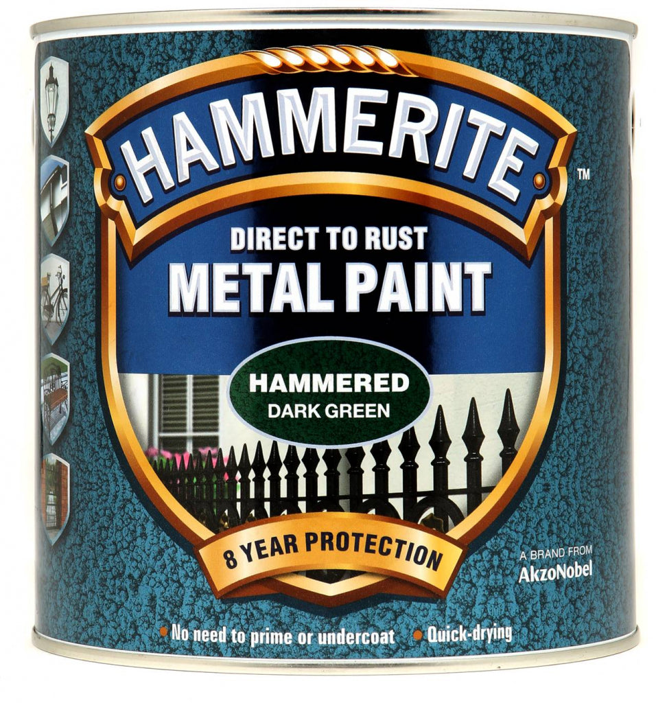 Peinture métal Hammerite martelée 2,5 L