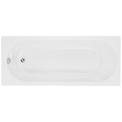 Trojan Cascade 1500 X 700mm 2 Tap Hole Single End Bath White