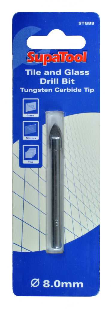 SupaTool Glass Drill Bit 8mm