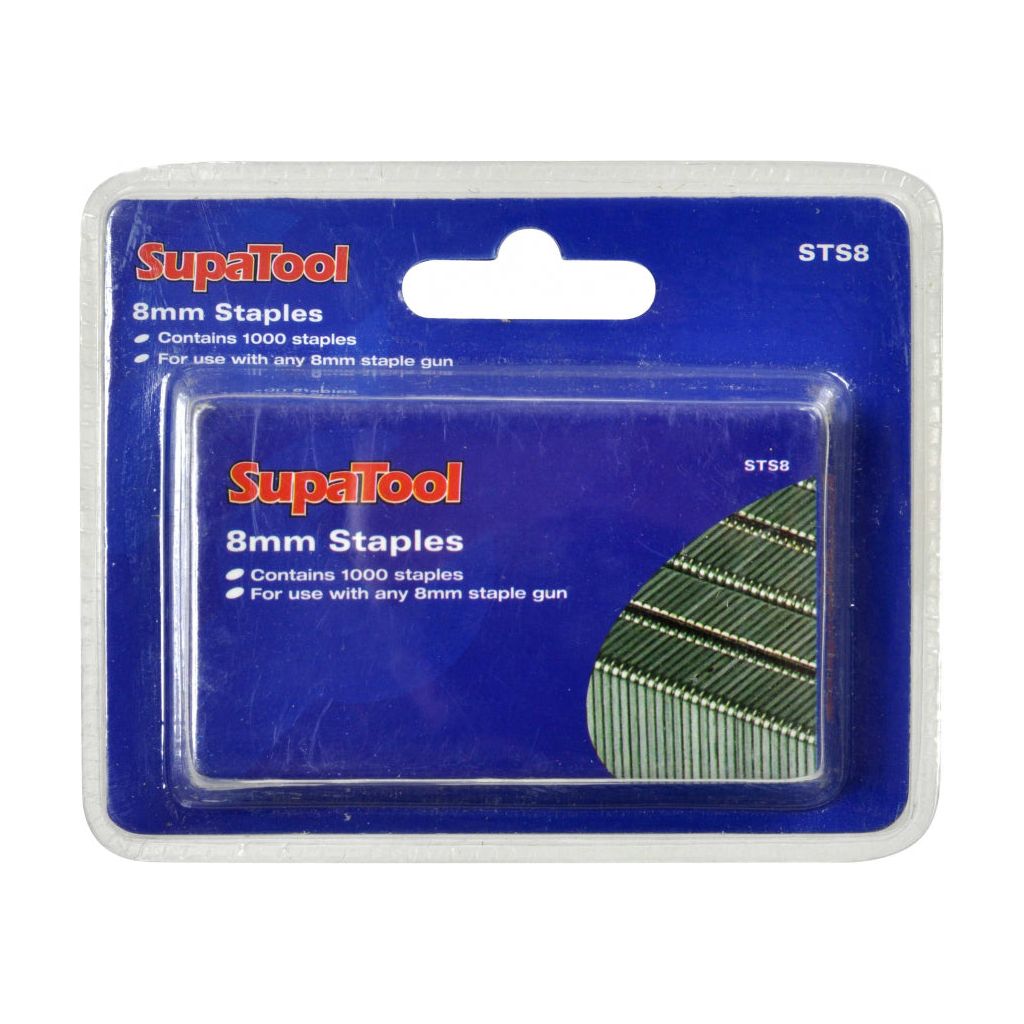 SupaTool Staples 8mm