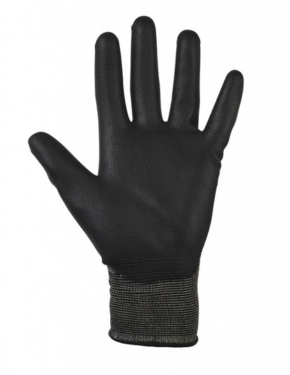 Guantes Glenwear de PU negros