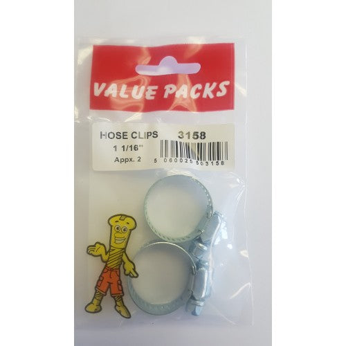 Fast Pak 1 1/16'' HOSE CLIPS