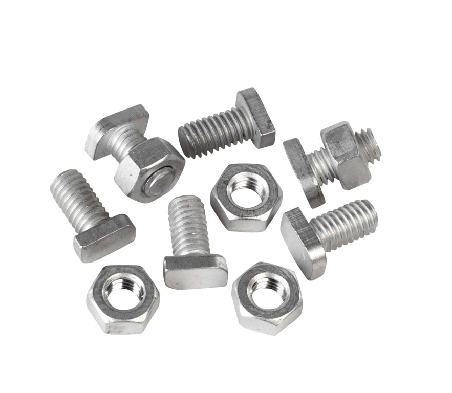 Ambassador Cropped Head Bolts & Nuts Pack 20