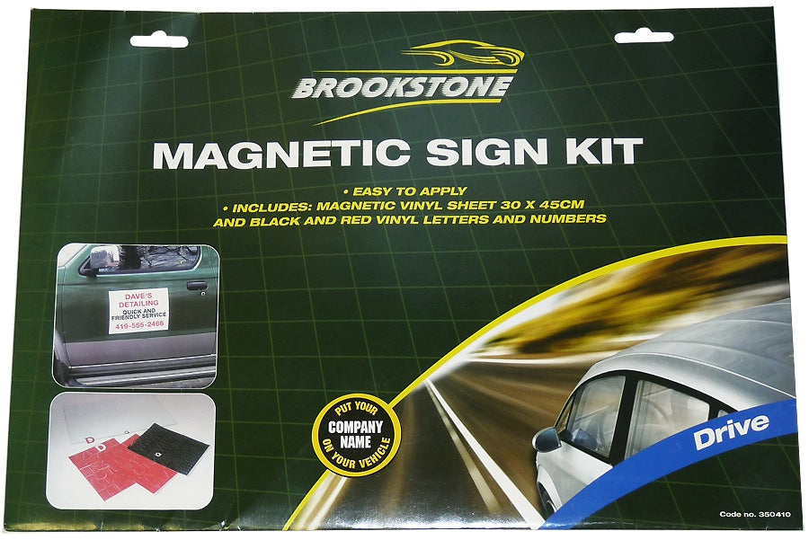 Brookstone Drive Magnetic Sign Kit