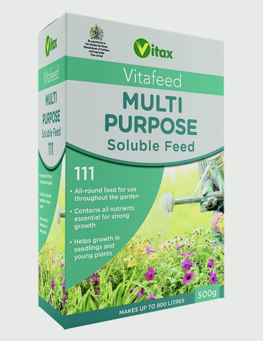 Vitax Multi Purpose Soluble Balanced Feed 500g