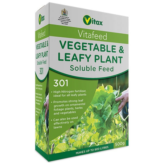 Alimento soluble para vegetales y plantas de hoja Vitax