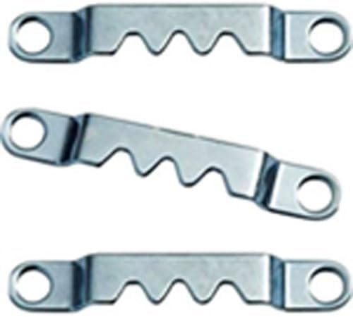 X Saw Tooth Hangers - Zinc Plated (Blister Pack)