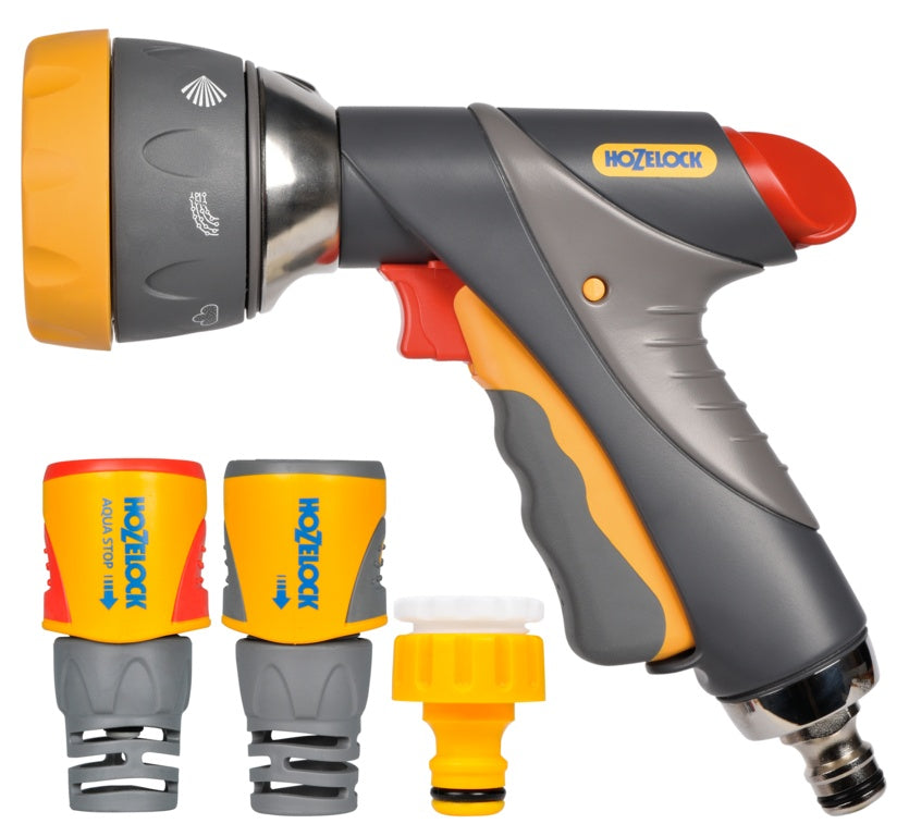 Hozelock Multi Spray Pro Gun & Plus Fittings Set Display Unit of 30