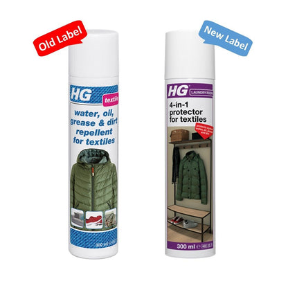 HG Water, Oil, Grease & Dirt Repellant For Textiles