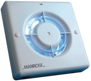 Manrose Pull Cord Extractor Fan 4"/100mm