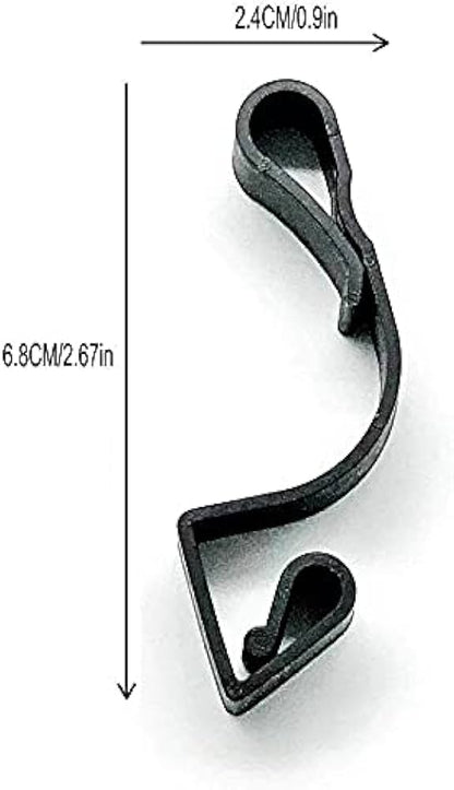 Premier Black Giant Gutter Hooks