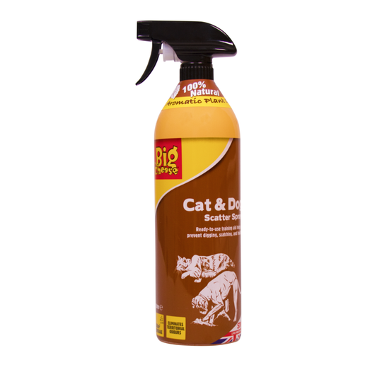 El spray para dispersar gatos Big Cheese