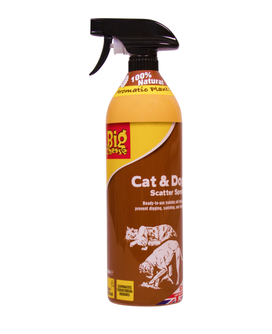 El spray para dispersar gatos Big Cheese