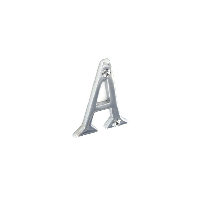 Securit Chrome Letter A