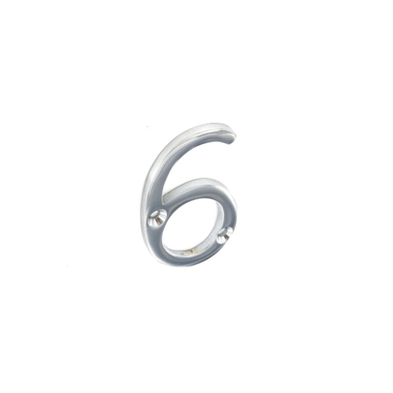 Securit Chrome Numeral 50mm