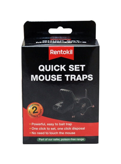 Rentokil Quick Set Mouse Traps