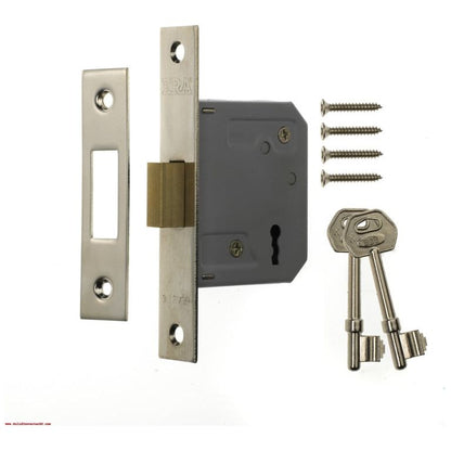 Era 3 Lever Deadlock 3" Chrome Effect 76mm