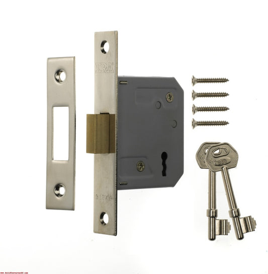 Era 3 Lever Deadlock 3" Chrome Effect 76mm