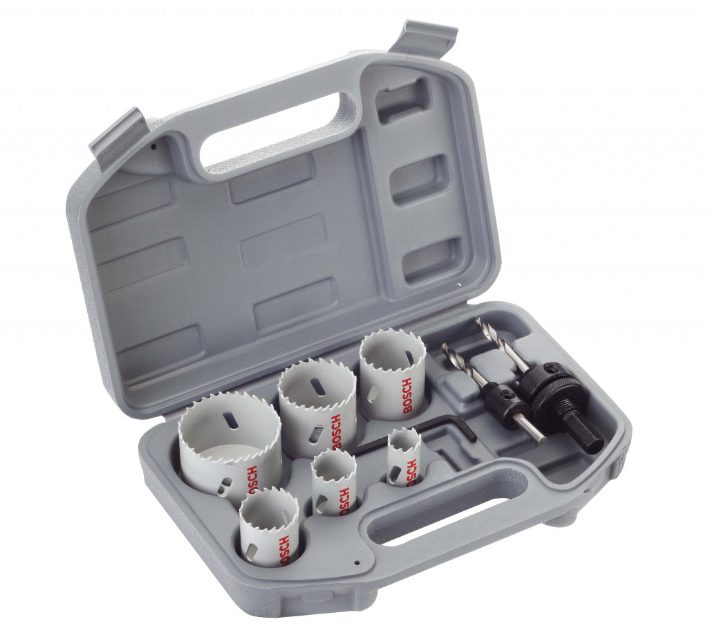 Bosch Plumber's HSS Bi Metal Holesaw Kit