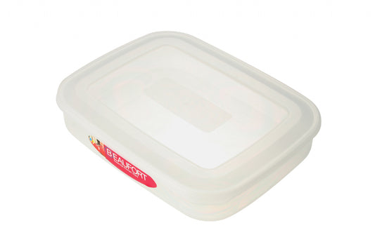 Recipiente para alimentos Beaufort rectangular transparente