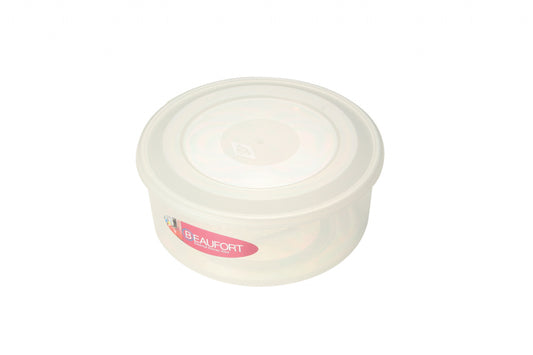 Beaufort Food Container Round Clear