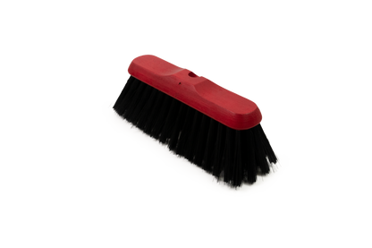 Salmon Soft Sweeping Broom With Fitted Handle Black Coco Fill