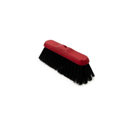 Salmon Soft Sweeping Broom With Fitted Handle Black Coco Fill