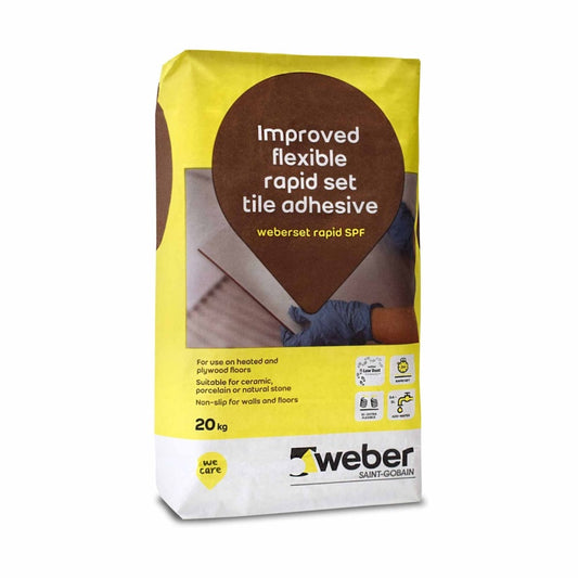 Weber Set Rapid SPF Adhesivo Flexible Para Azulejos 20kg