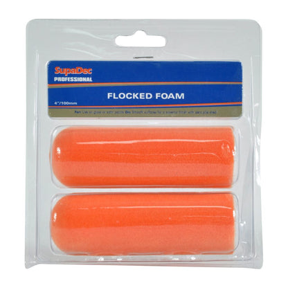 SupaDec Flocked Foam Rollers (2 Piece)