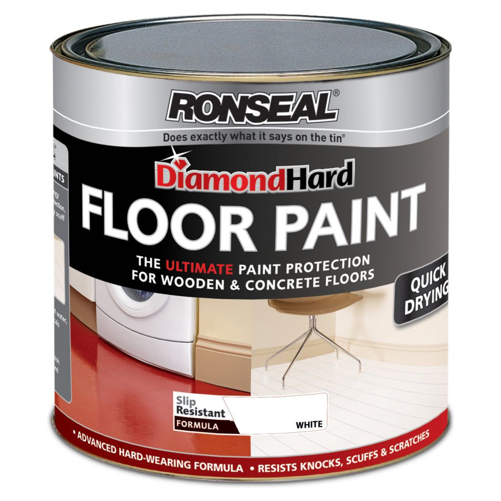 Peinture pour sols durs Ronseal Diamond 750 ml