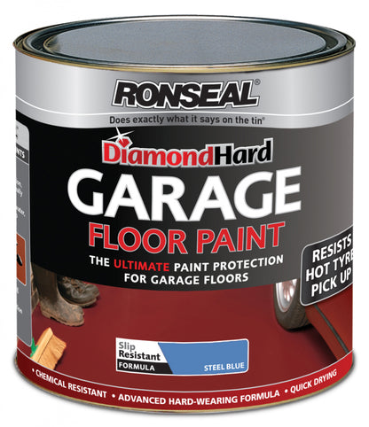 Peinture dure pour sol de garage Ronseal Diamond 5L