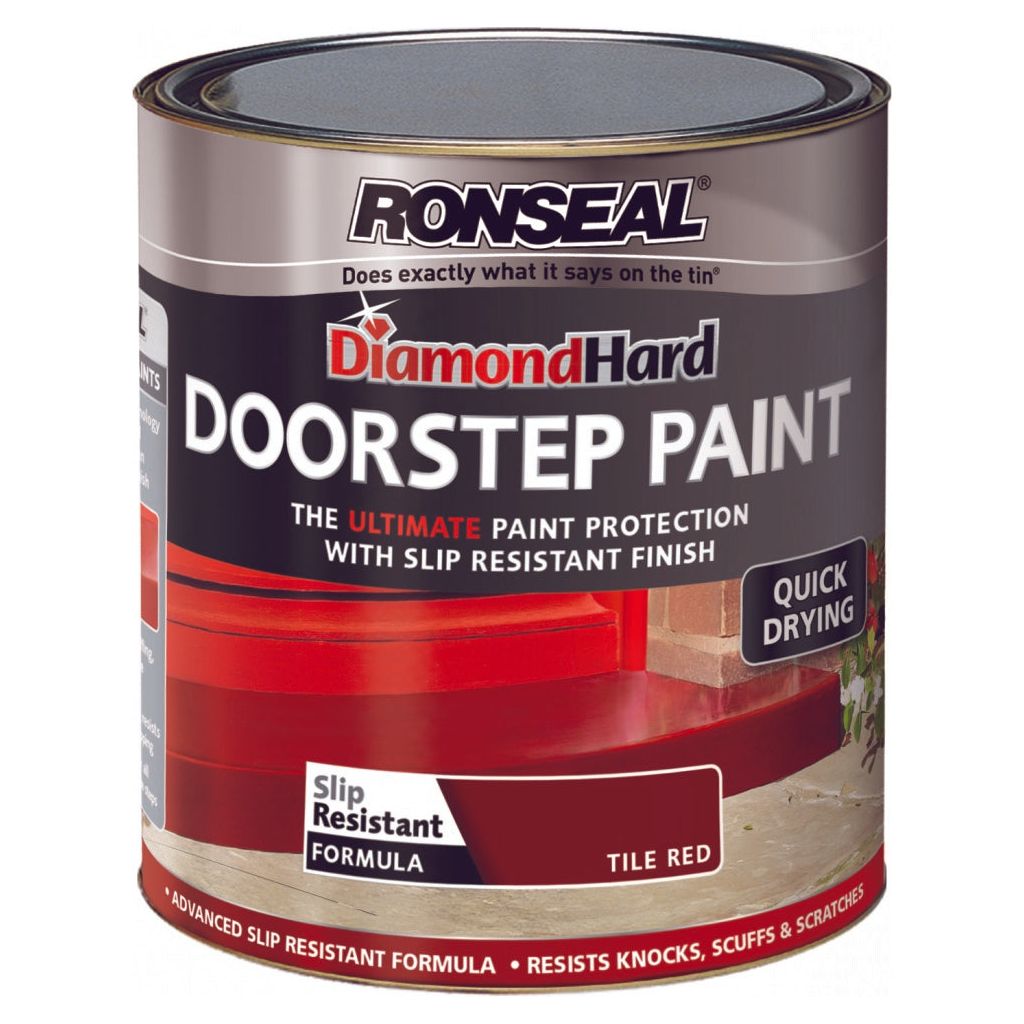 Ronseal Diamond Hard Door Step Paint 750ml