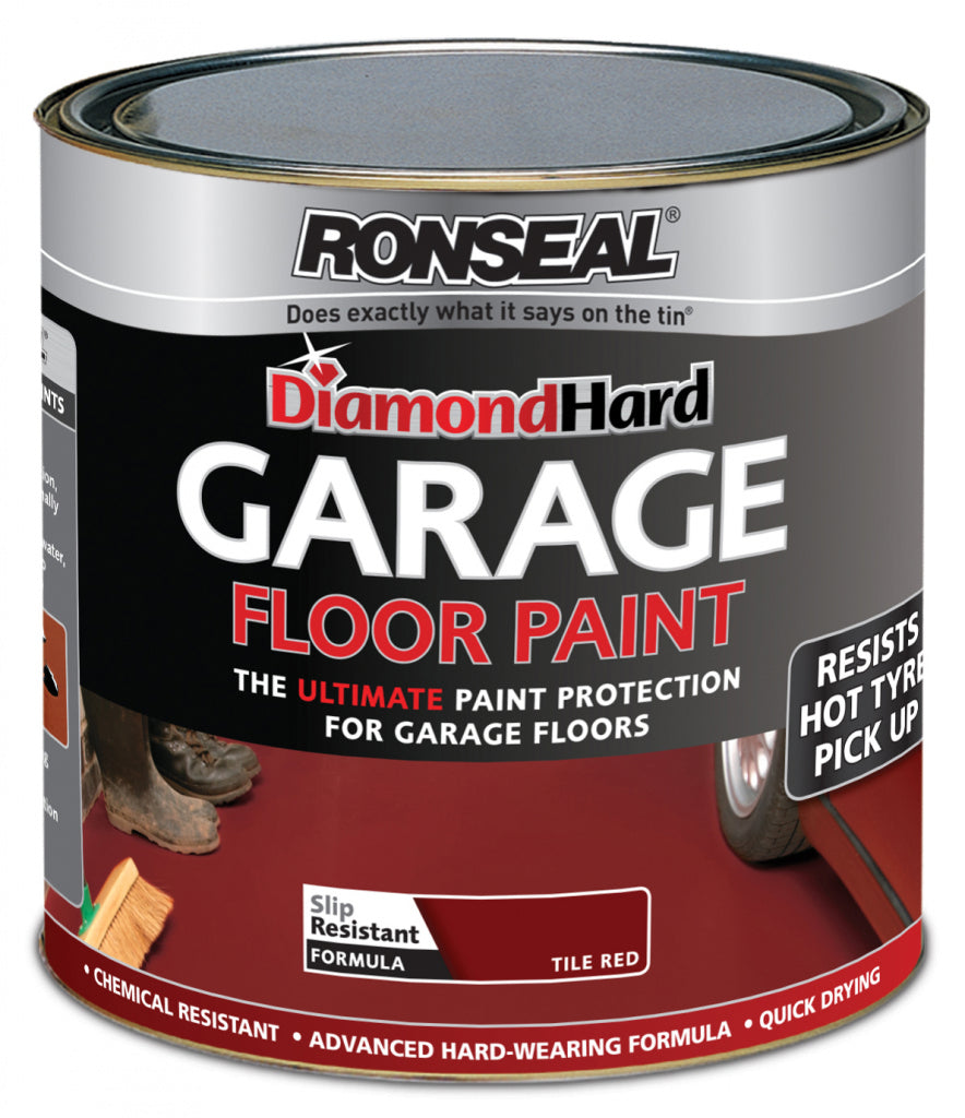 Peinture dure pour sol de garage Ronseal Diamond 5L