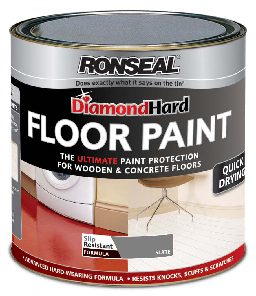 Peinture pour sols durs Ronseal Diamond 2,5 L