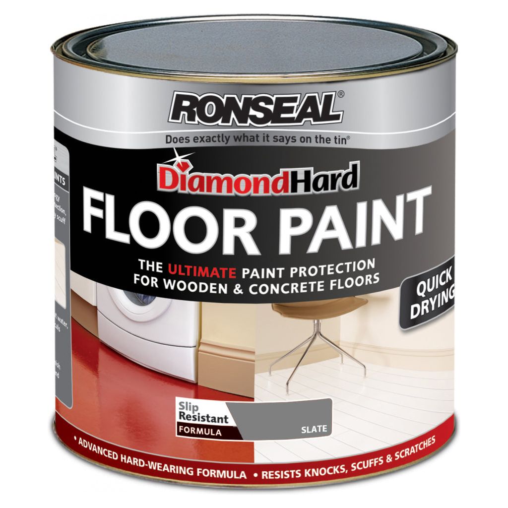 Peinture pour sols durs Ronseal Diamond 750 ml