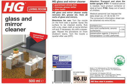 HG Glass & Mirror Spray