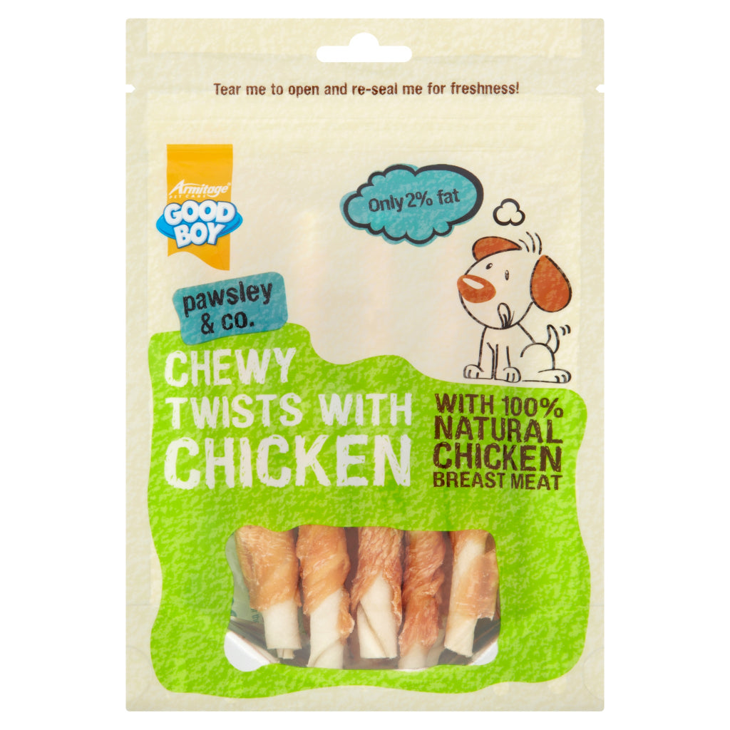 Good Boy Chewy Twists au poulet