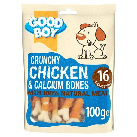 Filet de poulet Good Boy, os torsadés en calcium
