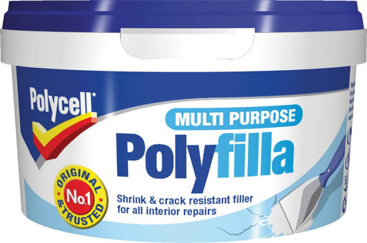 Polycell Polyfilla Remplisseur multi-usages prêt à l'emploi, pot de 600 g