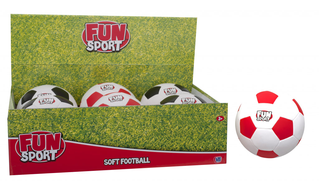 Ballon de football souple Fun Sport