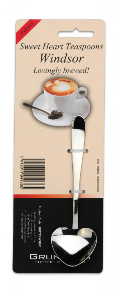 Windsor Heart Shaped Teaspoons