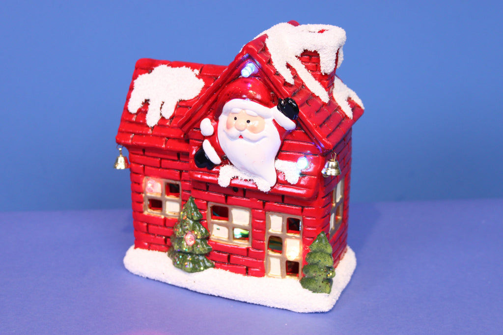 Jingles Christmas House With LED Light