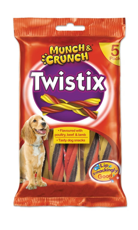 Munch & Crunch Tri-Colour Twistix