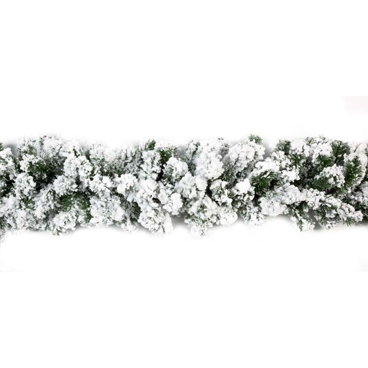 Premier Snow Garland With Glitter